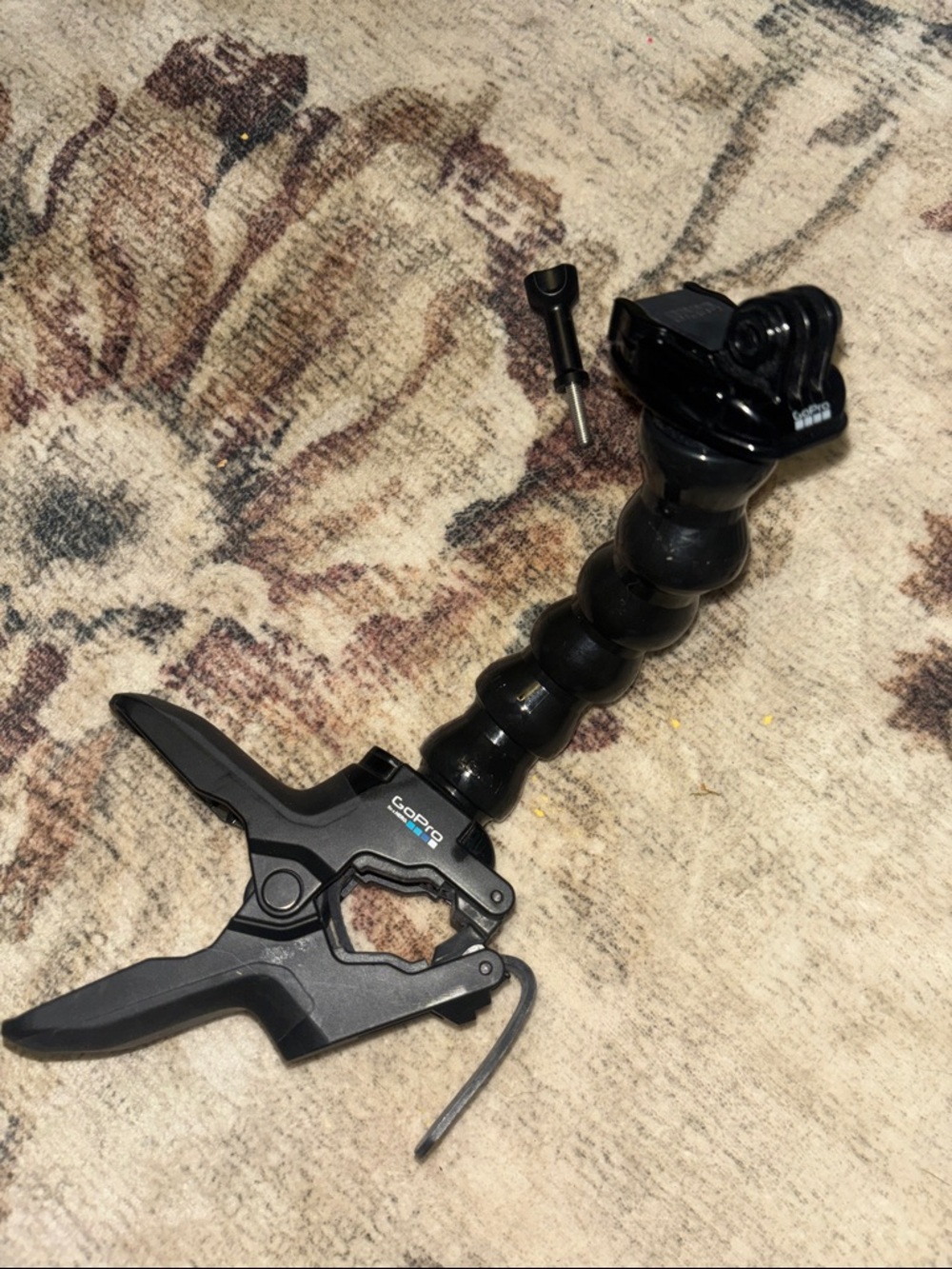 GoPro Black Clamp with Articulating Ball Arm